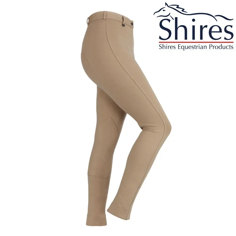 Shires Maids Saddle Hugger Breeches - Beige 